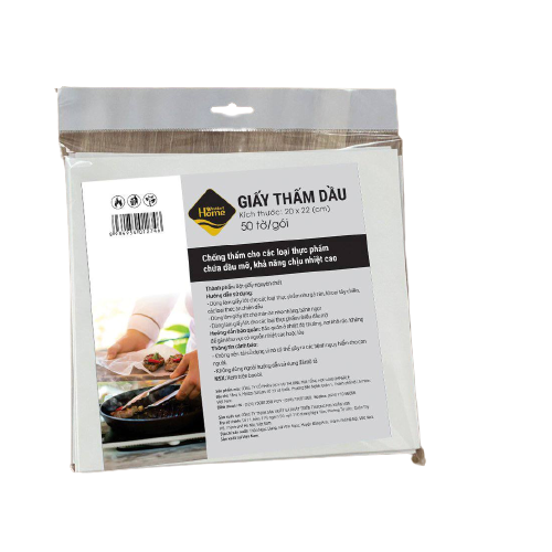 Giấy thấm dầu 20*22cm Winmart Home
