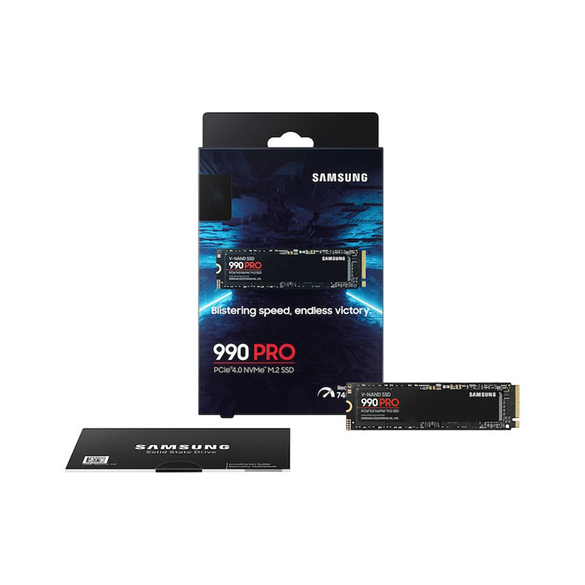 Ổ Cứng SSD Samsung 990 Pro 2TB – M.2 2280 PCIe Gen4 x4 (Đọc 7450MB/s - Ghi 6900MB/s) - (MZ-V9P2T0BW) 