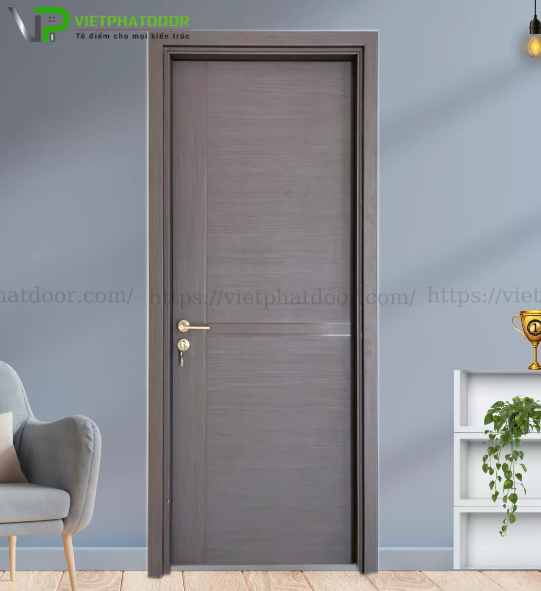 CỬA GỖ CARBON – VP719