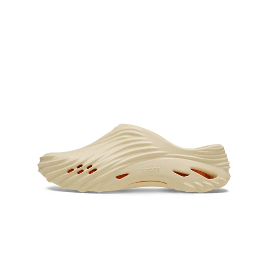 Giày Clog Unisex Crocs Echo Wave - Vanilla