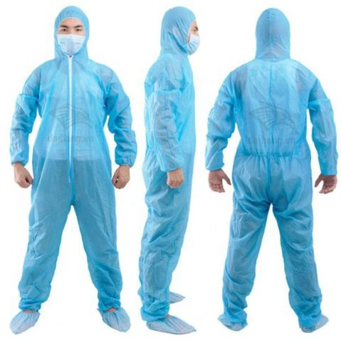 Quần áo phòng sạch dùng 1 lần ( Bộ đồ phòng dịch)