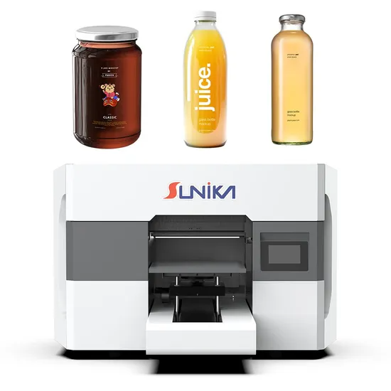 Sunika A3 Nhỏ Để Bàn Cốc Hình Trụ Phẳng Thẻ Chai Acrylic Ốp Điện Thoại In Mini Inkjet LED Giá Máy In UV Phẳng