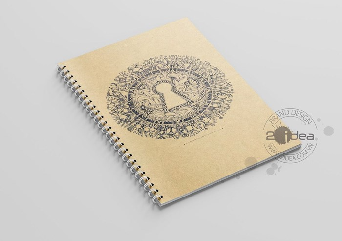 Sổ Lò Xo giấy Krap_2601