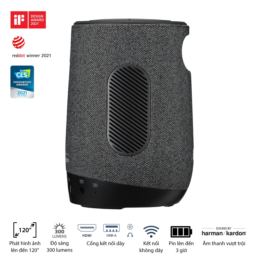 may-chieu-led-di-dong-asus-zenbeam-latte-l1-300-lumens-720p-cong-nghe-am-thanh-tu-harman-kardon-loa-bluetooth-10-w-phat-video-trong-3-gio-trinh-chieu-khong-day-pin-tich-hop-usb-type-a-hdmi