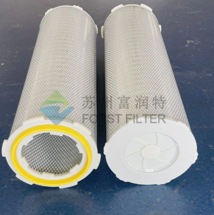 Bộ lọc bụi công nghiệp Forst Bộ lọc không khí bằng nhựa 6 lugs Bộ lọc không khí Polyester nhanh