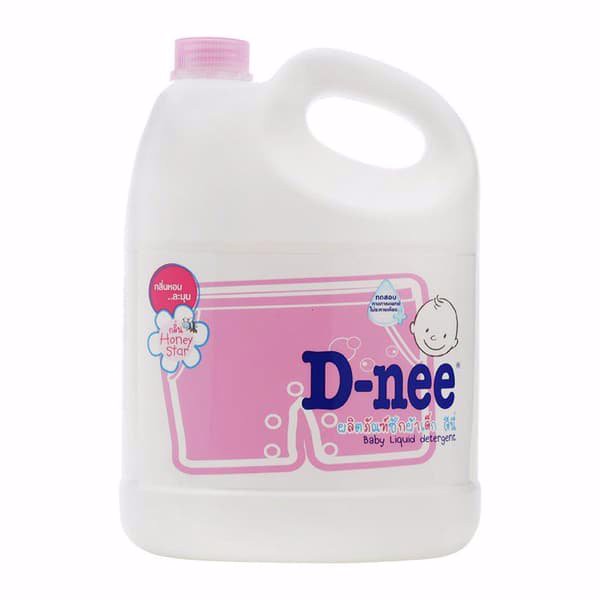 Nước giặt quần áo em bé D-nee Honey Star can 3L