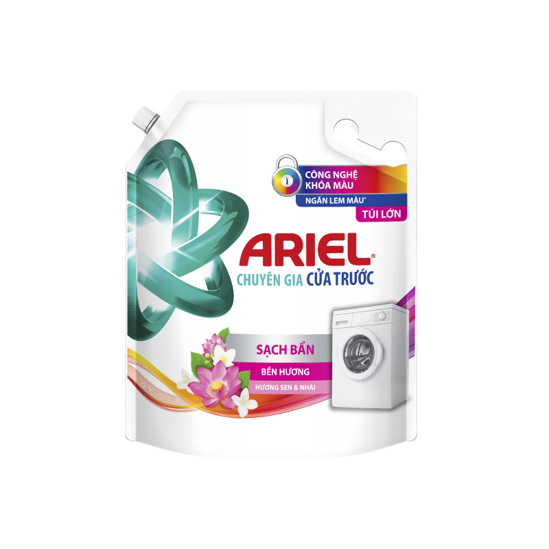 Nước giặt cửa trước đam mê Ariel gói 3,05kg