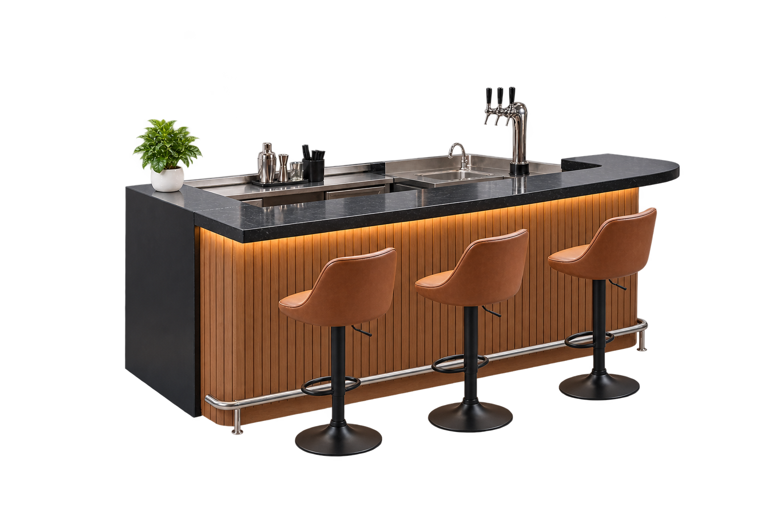 Nội thất quầy bar