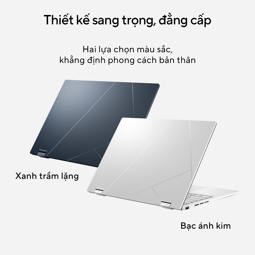 Laptop Asus Zenbook 14 Flip OLED UP3404VA-KN038W (Intel Core I5-1340P | 16GB | 512GB | Intel Iris Plus | 14.0-inch OLED WQXGA+ | Win 11 | Xanh)