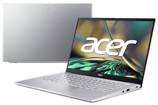 Laptop Acer Swift 3 SF314-512-56QN NX.K0FSV.002 (Core I5-1240P | 16GB | 512GB | Intel Iris Xe | 14 Inch QHD IPS | Win 11 | Bạc)