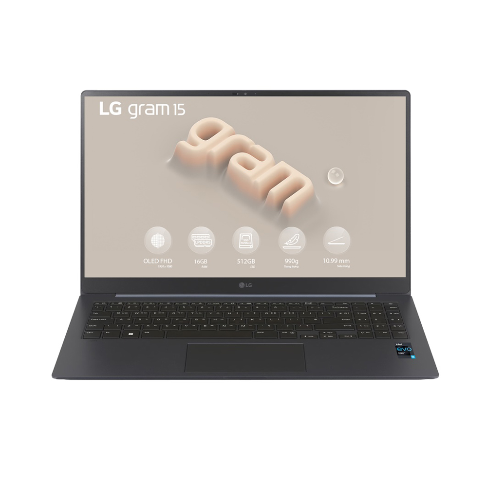 Laptop LG Gram 2023 14Z90R-G.AH53A5 (Core I5-1340P | 16GB | 256GB | Intel Iris Xe | 14 Inch WUXGA | Win 11 | Grey)