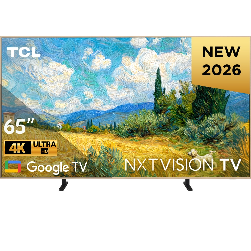 Google Tivi QD-Mini LED TCL 4K 65 inch 65A400 Pro Đen
