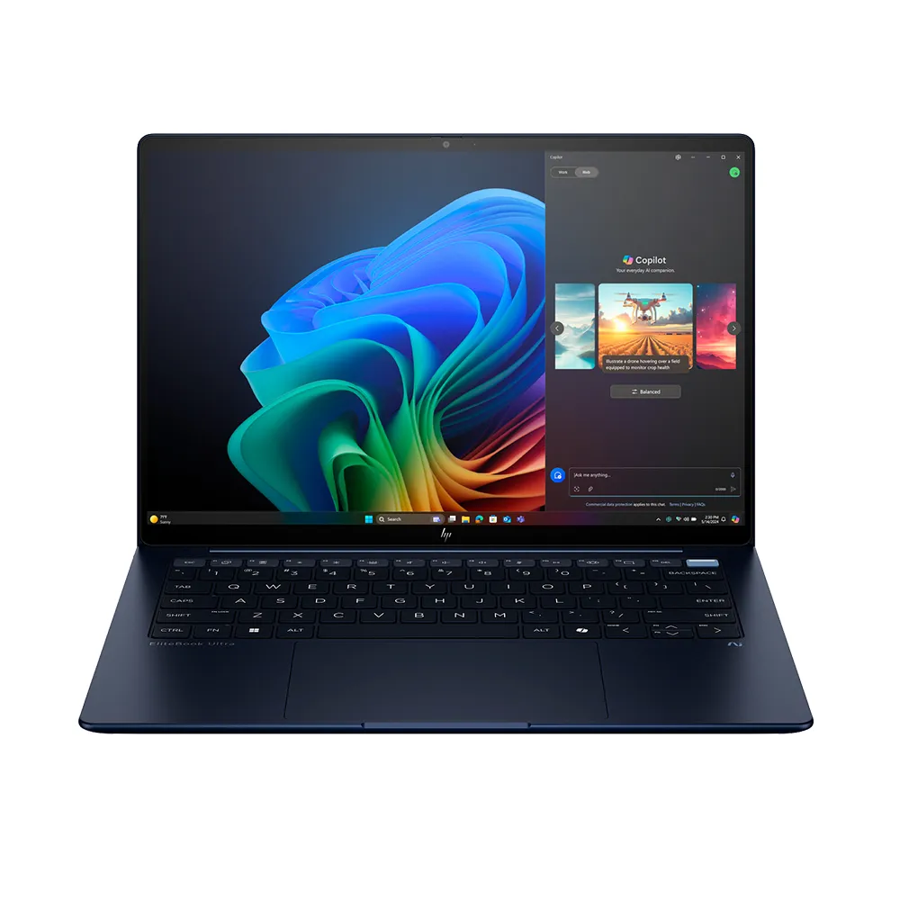 Laptop HP EliteBook Ultra G1i B9FE9PT (Intel Core Ultra 7 268V/32GB/1TB/Intel Arc/14 inch 2.8K OLED/Cảm ứng/Win 11 Pro/Xanh)