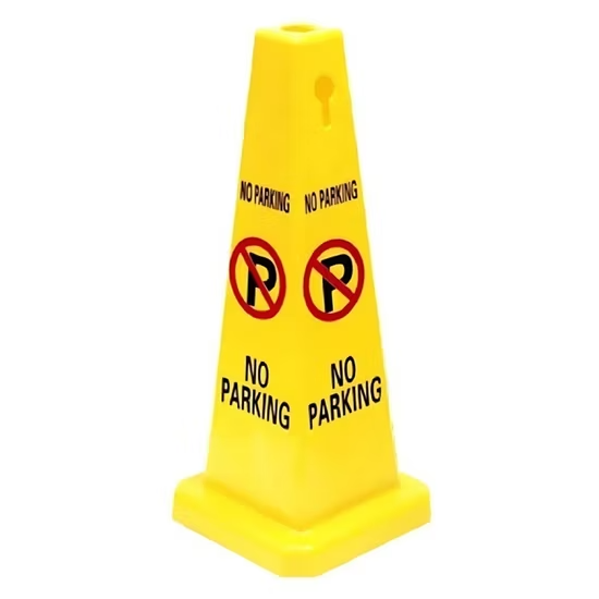 Biển báo cấm đỗ xe di động, thích hợp sử dụng trong nhà và ngoài trời