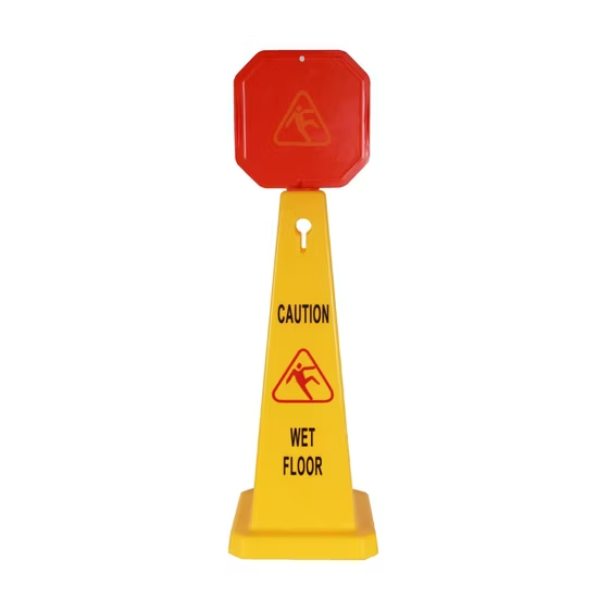 Biển báo bằng nhựa bền chắc, đảm bảo an toàn