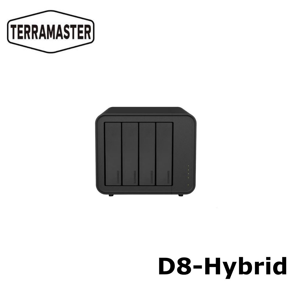 Bộ lưu trữ gắn ngoài TerraMaster D8-Hybrid