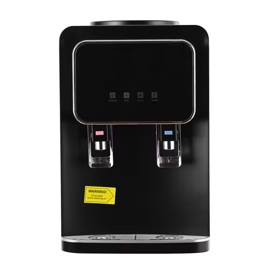 Máy phân phối nước để bàn với màn hình LED bằng kính