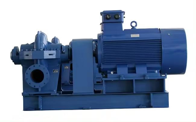 Máy bơm nước ly tâm hiệu suất cao với động cơ điện dùng cho hệ thống cấp nước công nghiệp