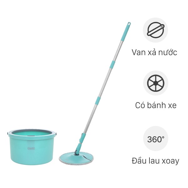 Bộ lau nhà tách nước bẩn Inochi Souji Plus