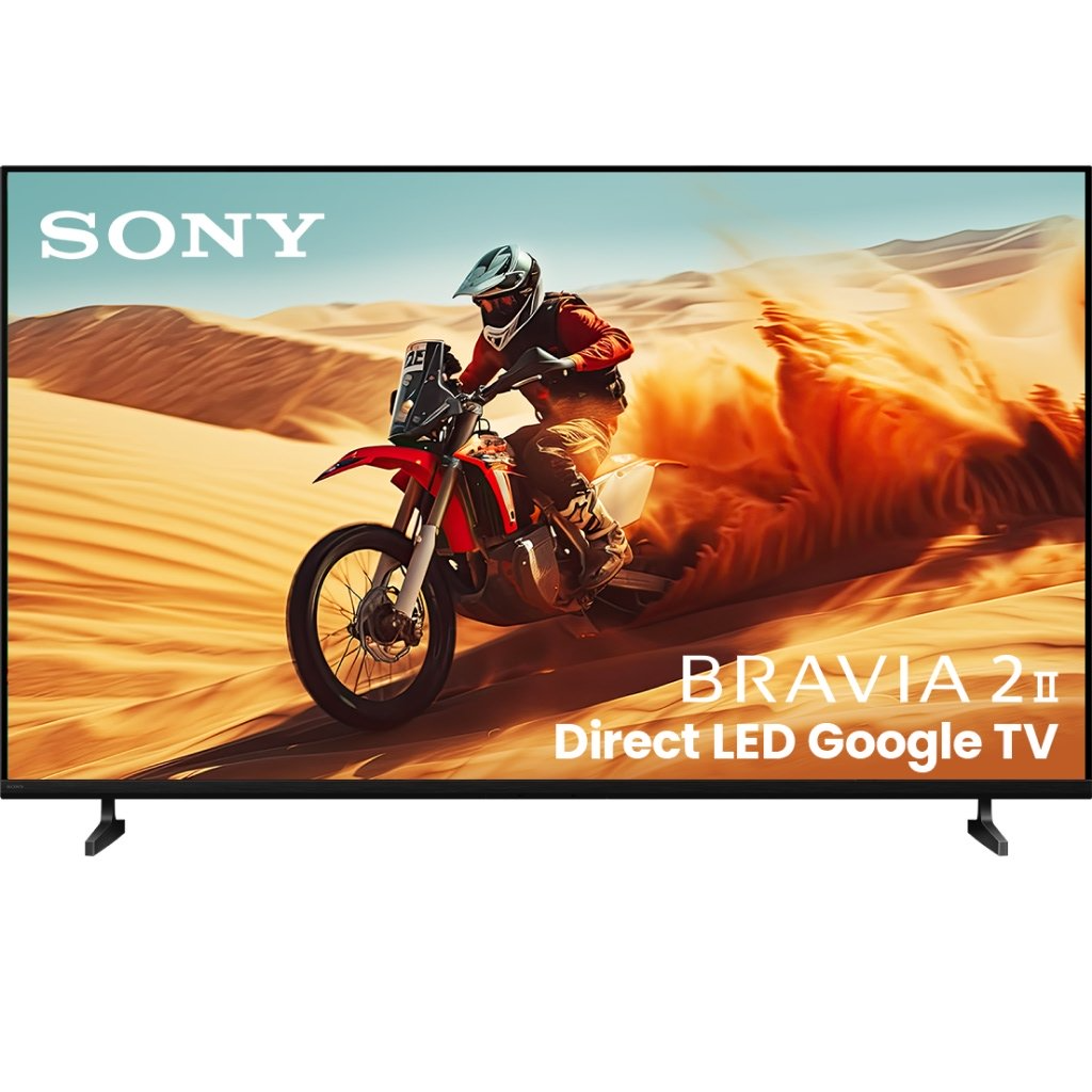 Sony Google TV 4K LED NỀN BRAVIA 2 II 65 inch K-65S25VM2
Đen