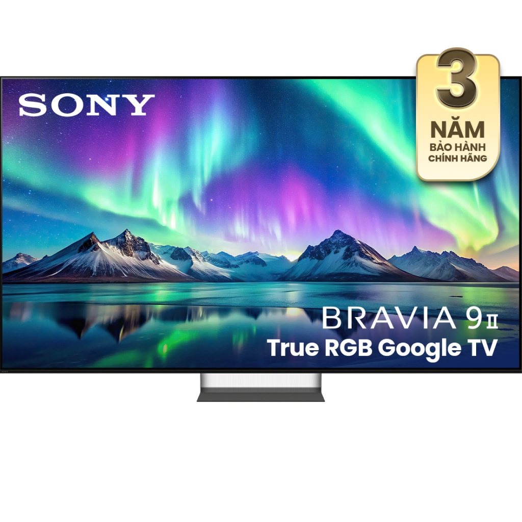 Google Tivi True RGB Sony BRAVIA 9 II 4K 85 inch K-85XR90M2 Đen