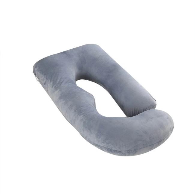 Gối Định Hình chữ U Bằng Foam Cao Cấp Thoải Mái Cho Cơ Thể Toàn Diện Dùng Trong Thai Kỳ