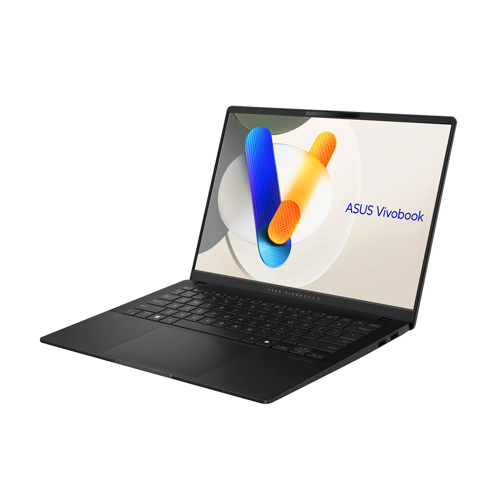 Laptop ASUS Vivobook S 14 OLED S5406SA-PP168WS (Intel Core Ultra 5 226V |Ram 16GB |SSD 512GB | Intel Arc | 14 inch 3K OLED | Win 11 | Office |Màu Đen)