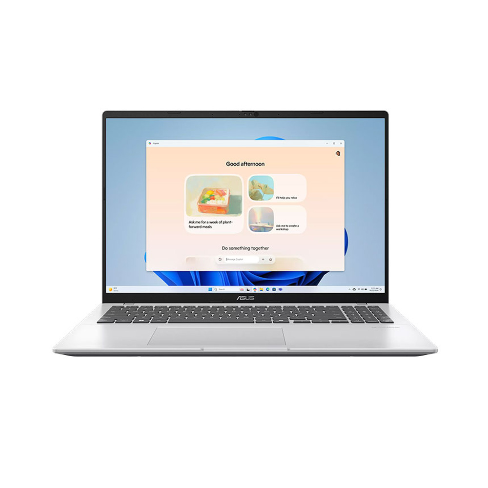 Laptop ASUS Vivobook 16 X1607CA-MB399W (Thông số: Intel Core Ultra 7 Processor 255H | Intel Graphics | 16 inch WUXGA IPS 60Hz |Ram 16GB |SSD 512GB | Win 11 | Bạc)