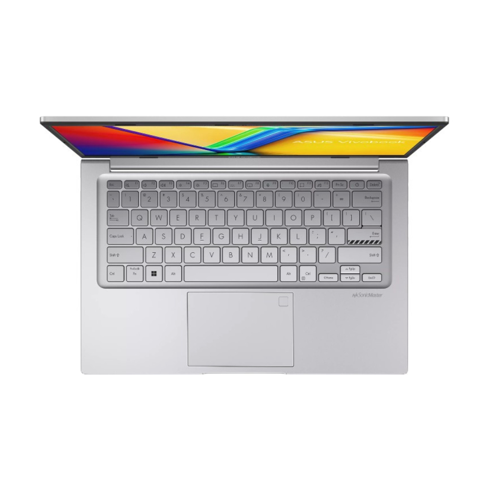 Laptop ASUS Vivobook X1404MA-EB029W (Thông số: Intel Core 7 350 | Intel Graphics | 14 inch FHD |Ram 16GB | 512GB WIn 11 | Bạc)