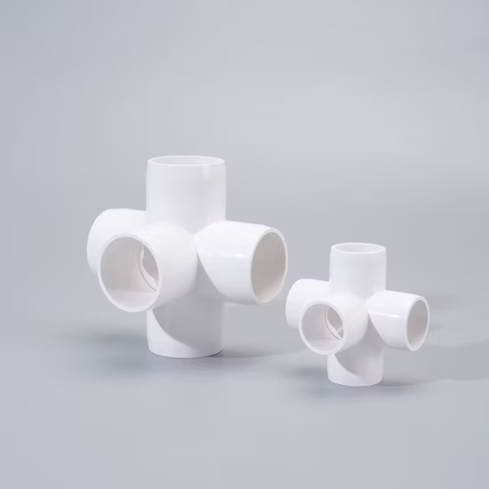 Phụ kiện nối nhựa PVC 5-Way bền cho hệ thống ống nước và tưới tiêu