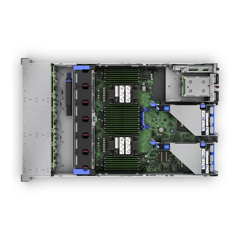 Máy chủ HPE DL380 Gen11 8LFF, NC CTO Server,1xIntel Xeon-Silver 4510,1x32GB (1x32GB),1xMR408i-o Gen11,1xBCM5719 Ethernet 1Gb,1x800W Power