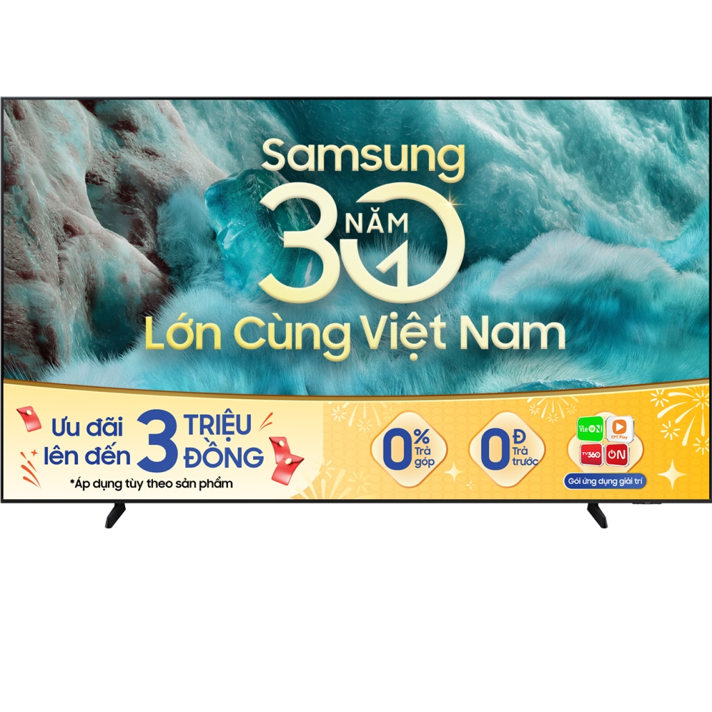 Smart Tivi QLED Samsung 4K 75 inch QA75Q7FAAKXXV Đen