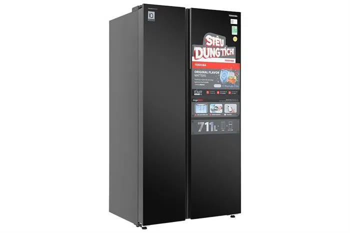 Tủ lạnh Toshiba Inverter 711 lít Side By Side GR-RS910WI-PMV(06)-MG