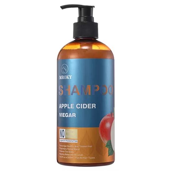 Dầu gội giấm táo an toàn cho tóc nhuộm, không chứa sulfate, giúp ngăn ngừa rụng tóc