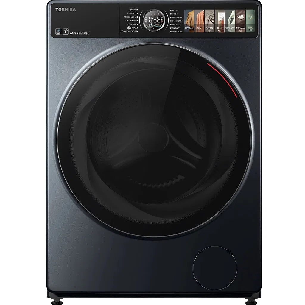 Máy Giặt Sấy Toshiba Inverter 10.5/7kg TWD-T27BZP115MWV(MG)