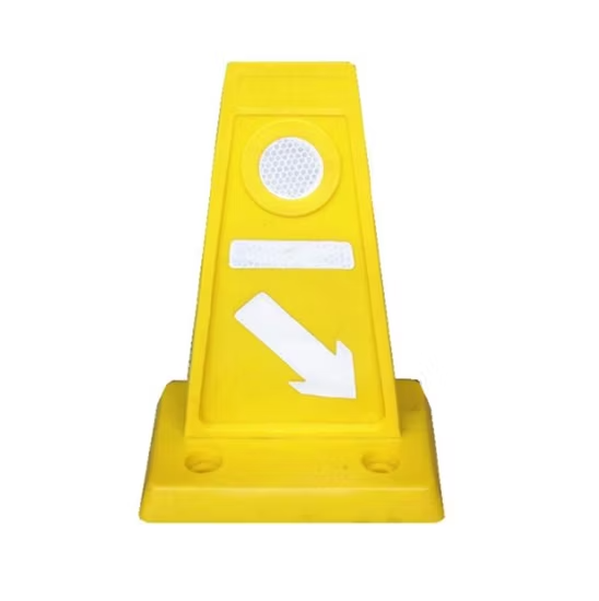 Dải phân cách đường bằng cao su bền chắc