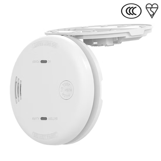 Báo cháy, nguồn điện AC màu trắng, đầu báo khói