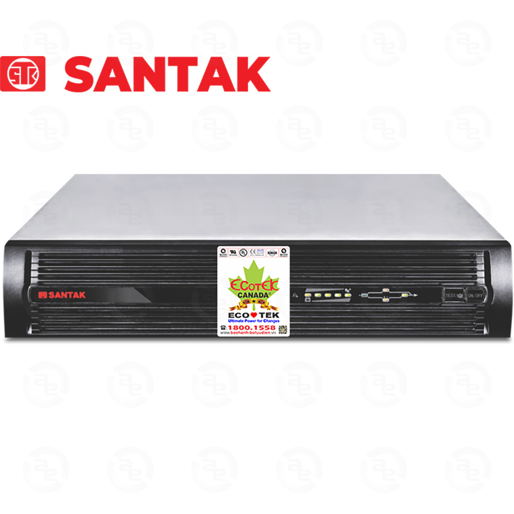 Bộ Lưu Điện UPS Online SANTAK RACK2K (2000VA-1600W-1800W)