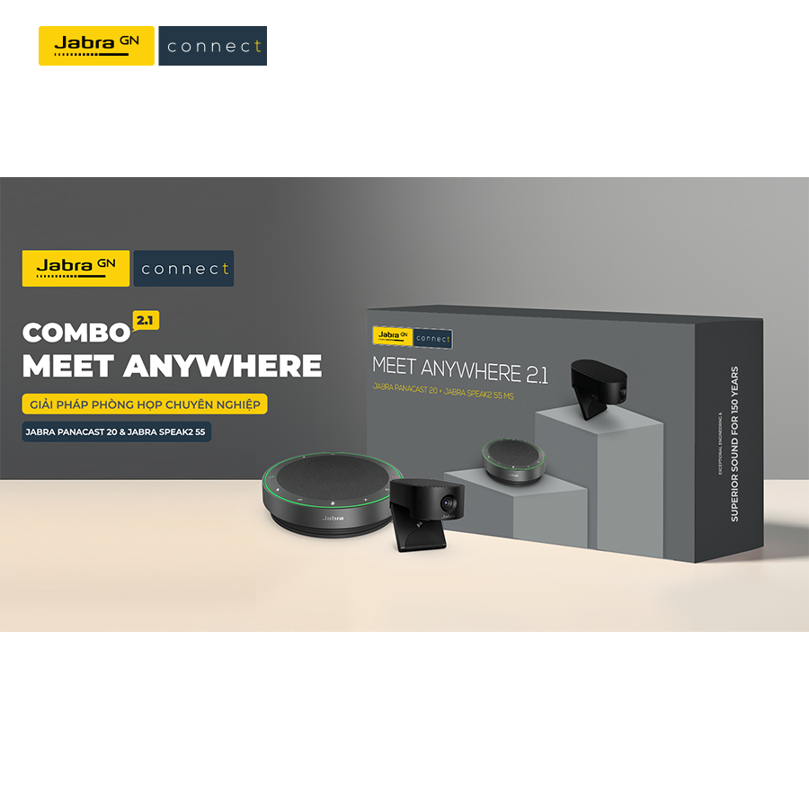 Thiết bị hội nghị Bundle Meet Anywhere 2.2