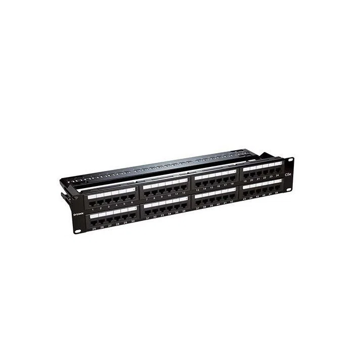 BẢNG CẮM DÂY MẠNG Patch Panel Cat 6 UTP Keystone Type- 48 Port-Fully Loaded