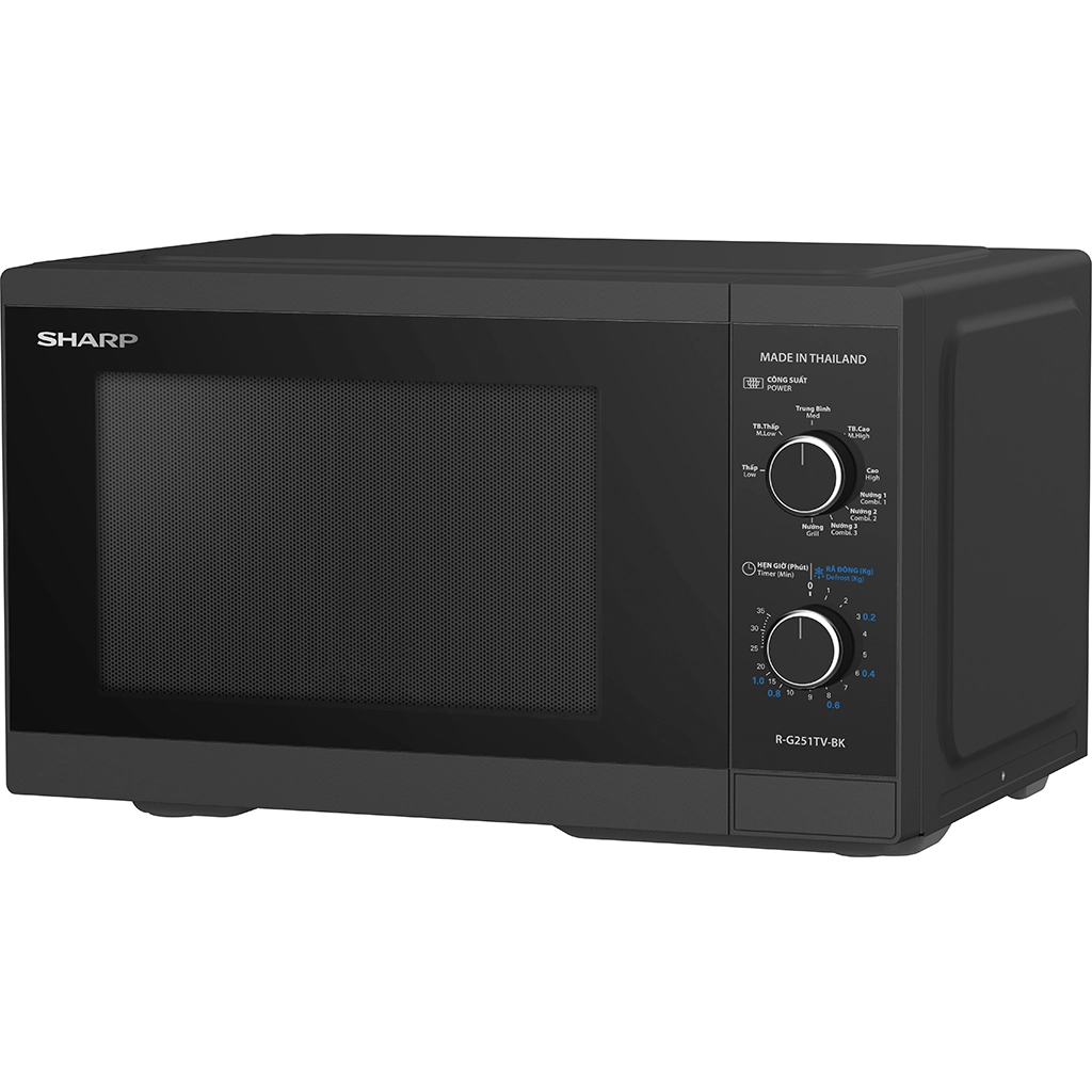 Lò vi sóng có nướng Sharp 25 lít R-G251TV-BK