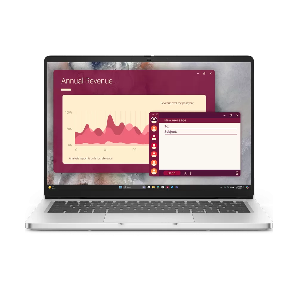 Laptop Dell Pro 14 PC14250-235U-16512W (Ultra 5-235U/ 8GB/ 512GB/ Windows 11 Pro)