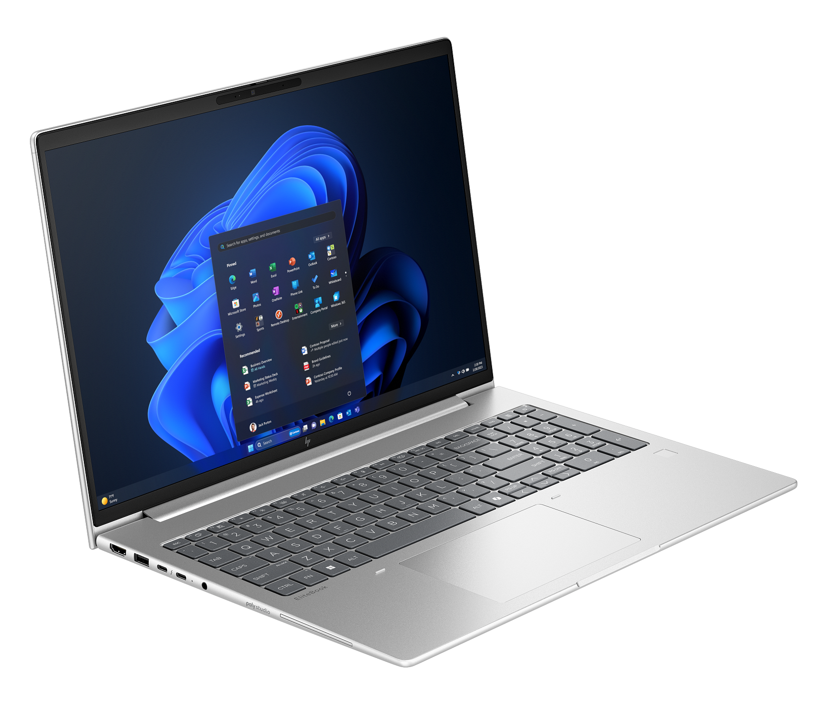 HP ELITEBOOK 6 G1a 14" (AMD Ryzen 5 PRO 230/16GB DDR5 RAM/1TB SSD/14" FHD+/AMD Radeon Graphics/3 CELL/WLAN AX+BT/FINGERPRINT/WIN11 HOME 64/SILVER/1.4KG)