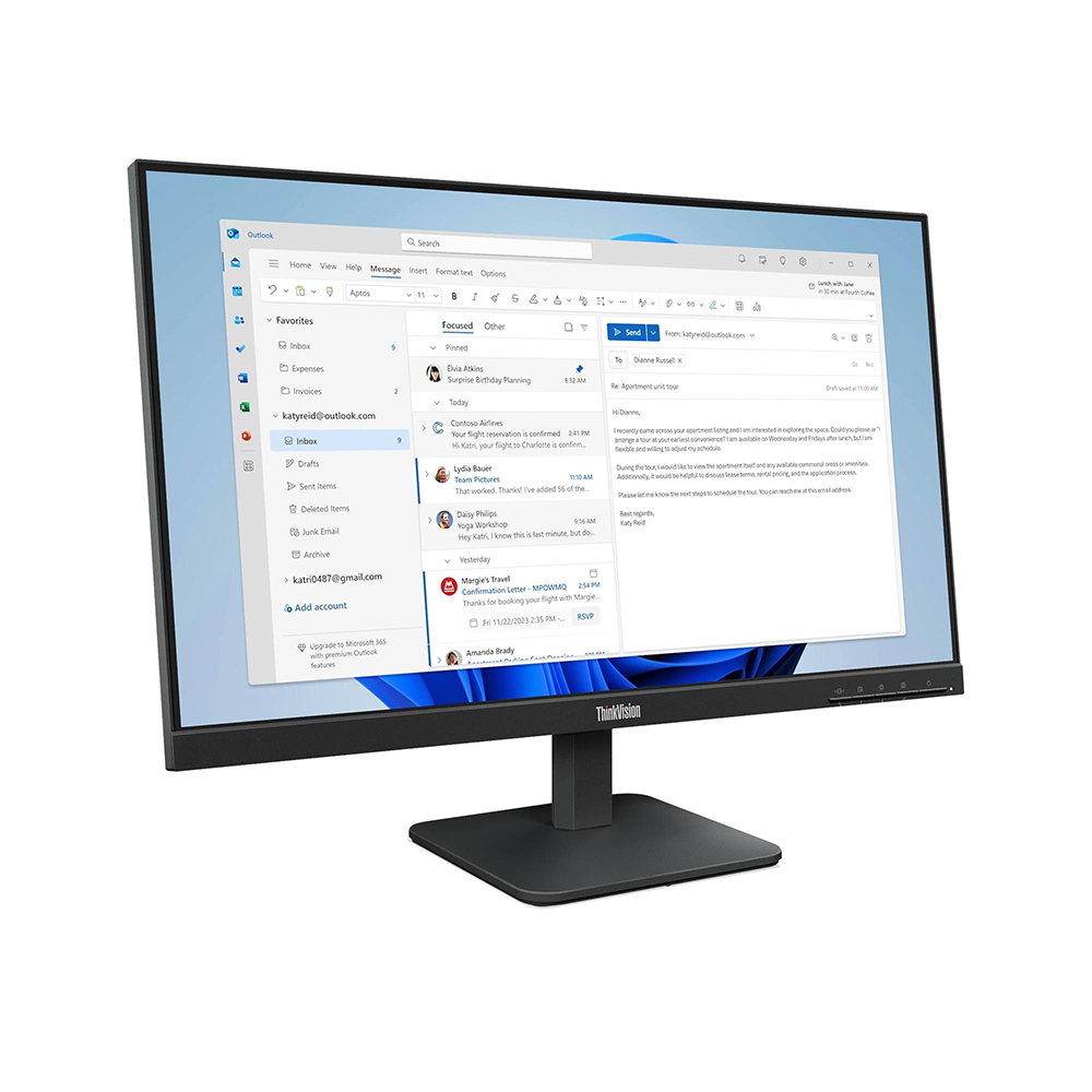 Màn hình Lenovo ThinkVision S24-4e 64B5KAR1VN (23.8 inch - IPS - FHD - 100Hz - 4ms)