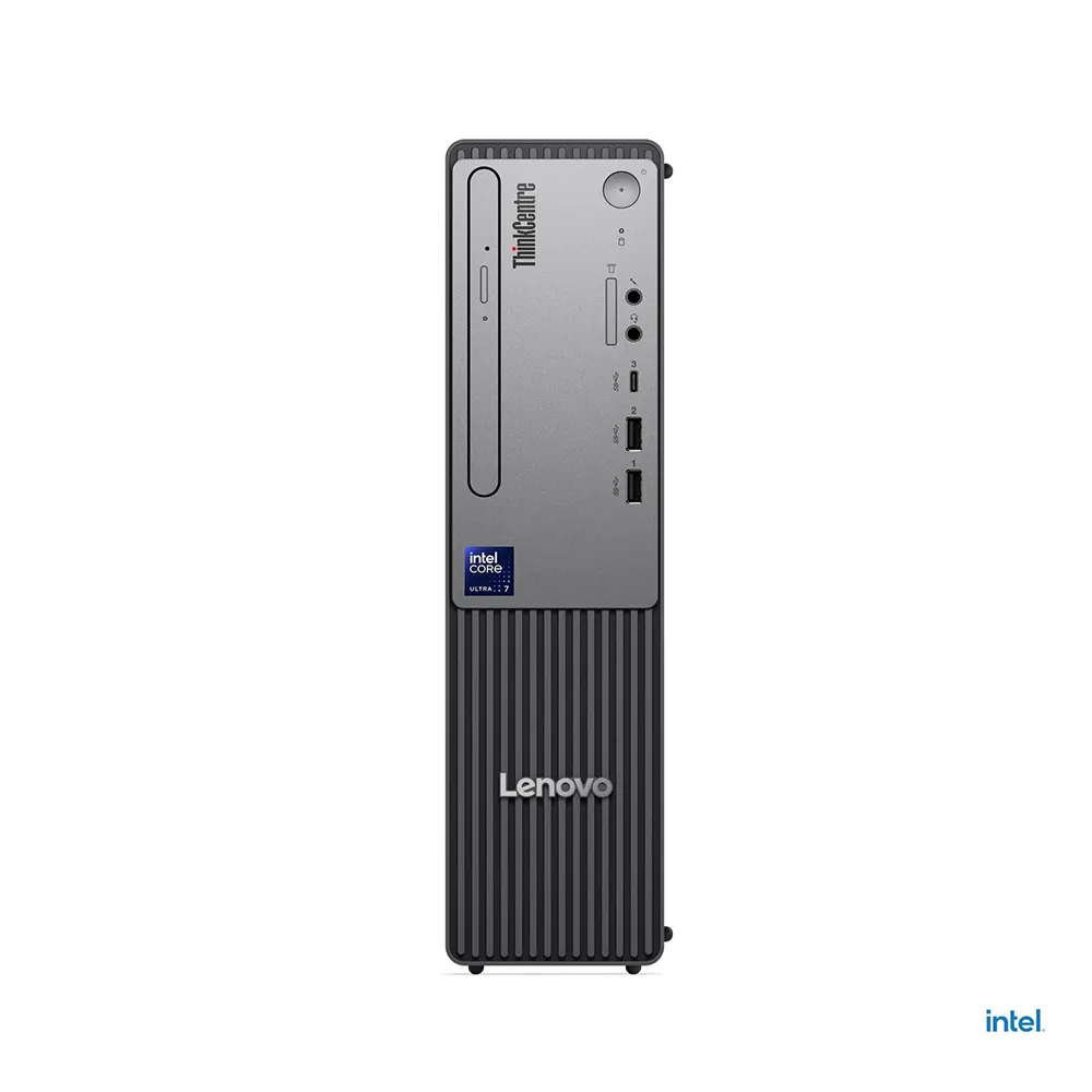 Máy tính để bàn đồng bộ Lenovo ThinkCentre Neo 50s Gen 5 12XD002GVA (Intel Core i5-14400/DDR5 8GB/512GB SSD/Intel UHD Graphics 730/KB-M/NoOS/1Y/Đen)