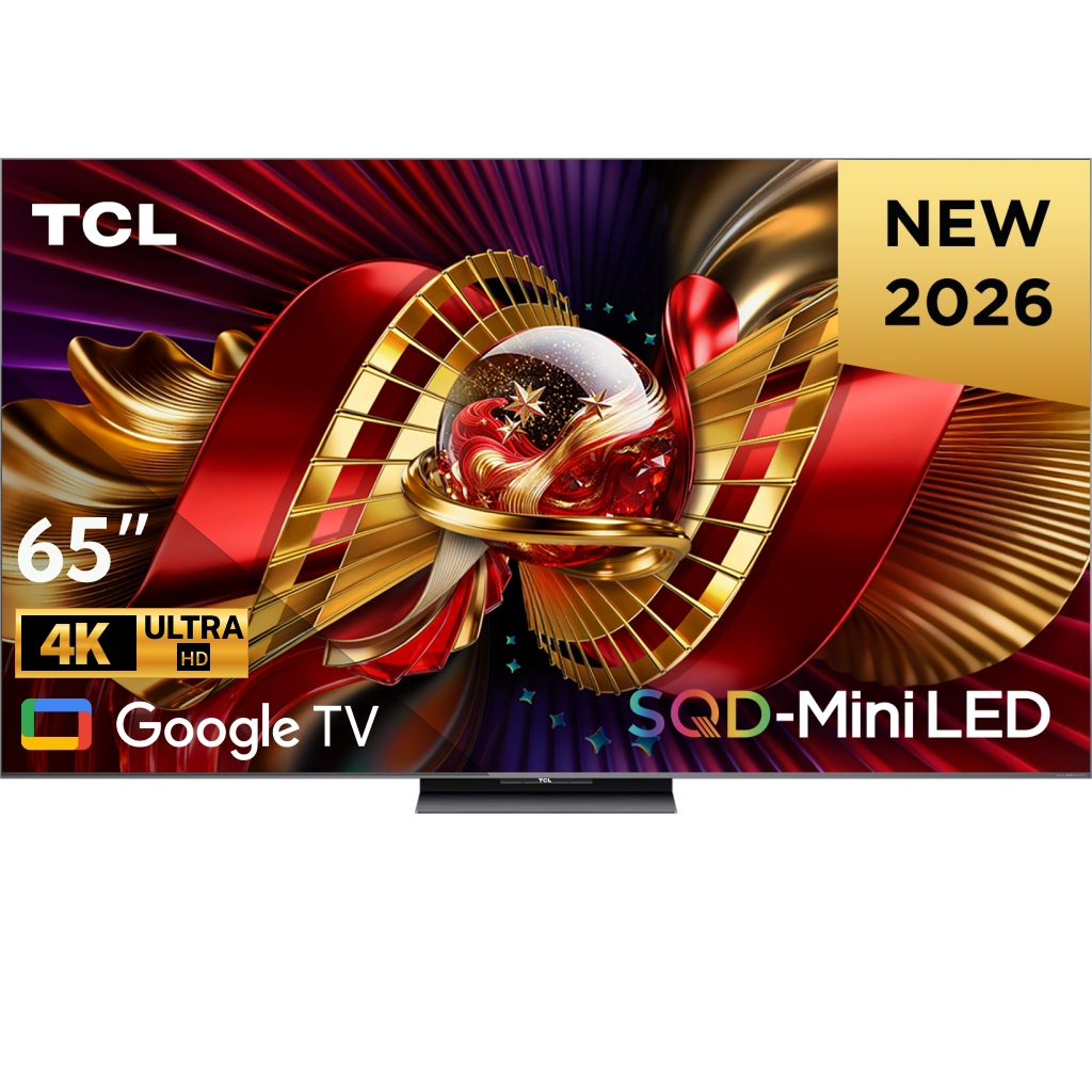 Google Tivi SQD-Mini LED TCL 4K 65 inch 65C8L Đen
