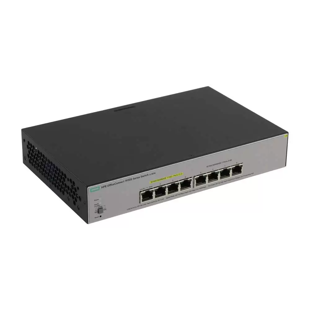 HPE OfficeConnect 1920S 8G PPoE+ 65W Switch JL383A