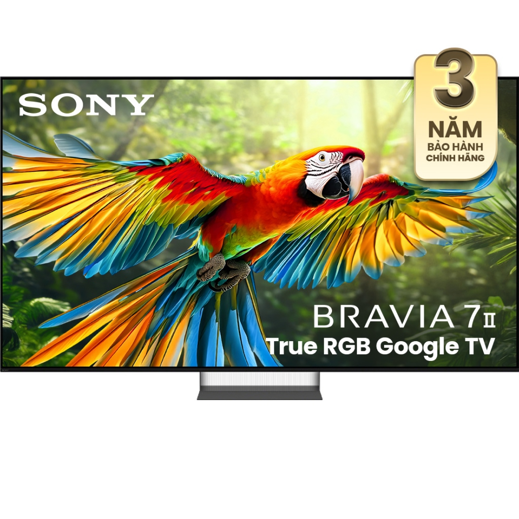 Google Tivi True RGB Sony BRAVIA 7 II 4K 98 inch K-98XR70M2
Đen