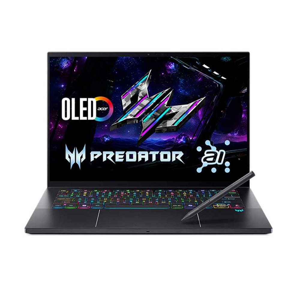 Laptop Acer Predator Triton 14 AI PT14-52T-99TU NH.U0GSV.001 (Thông số: Intel Core Ultra 9 processor 288V | RTX 5070 | 14.5 inch 2.8K OLED 120Hz | Cảm ứng |Ram 32GB |SSD 2TB | Win 11 | Đen)
