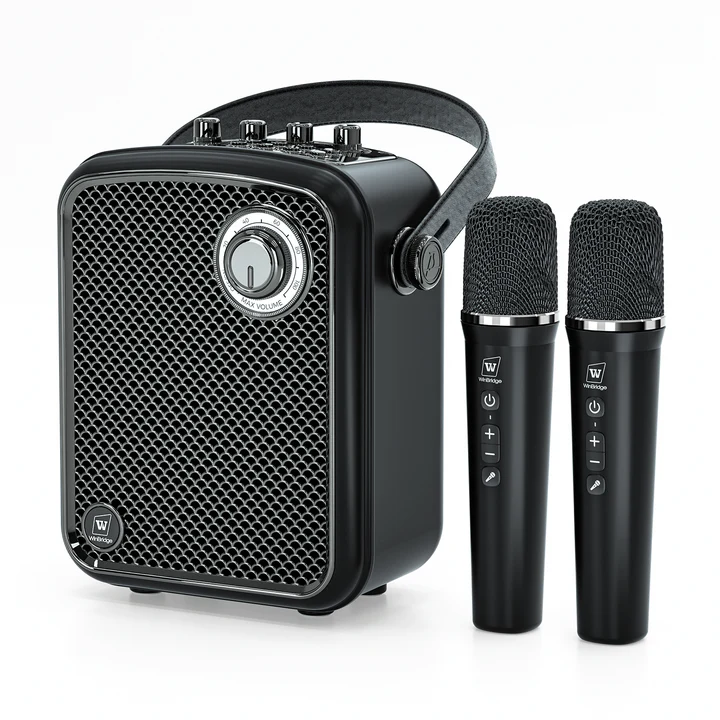 WinBridge S100 Pro 70W Máy trợ giảng & loa PA di động 2 micro không dây tiện lợi